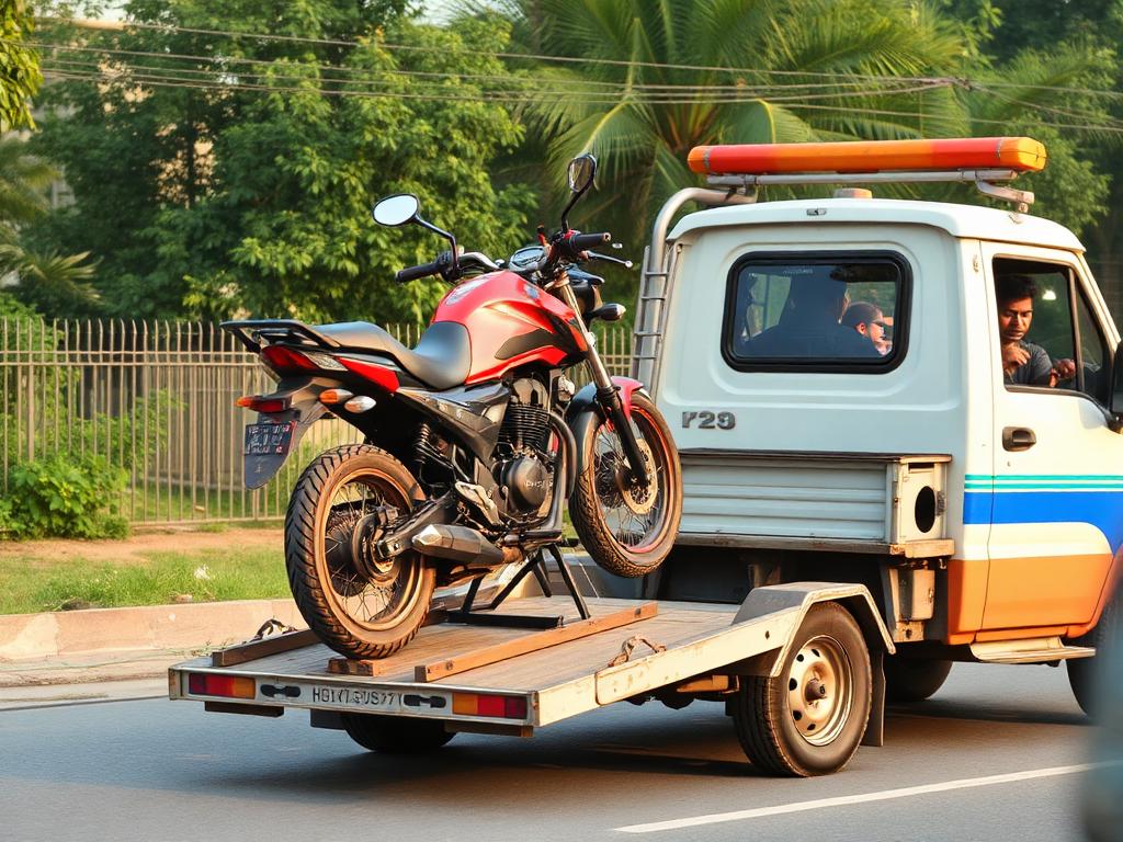 Two-Wheeler Towing